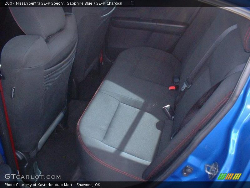  2007 Sentra SE-R Spec V SE-R Charcoal Interior