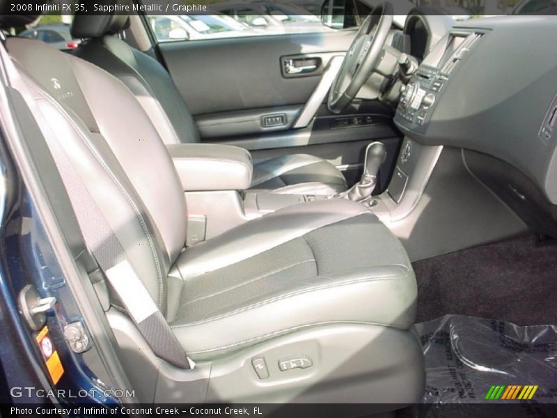 Sapphire Metallic / Graphite 2008 Infiniti FX 35