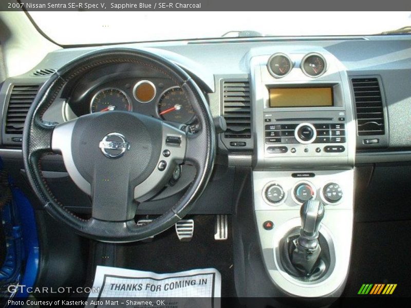 Dashboard of 2007 Sentra SE-R Spec V