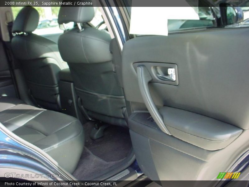 Sapphire Metallic / Graphite 2008 Infiniti FX 35