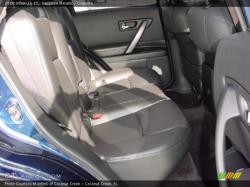 Sapphire Metallic / Graphite 2008 Infiniti FX 35