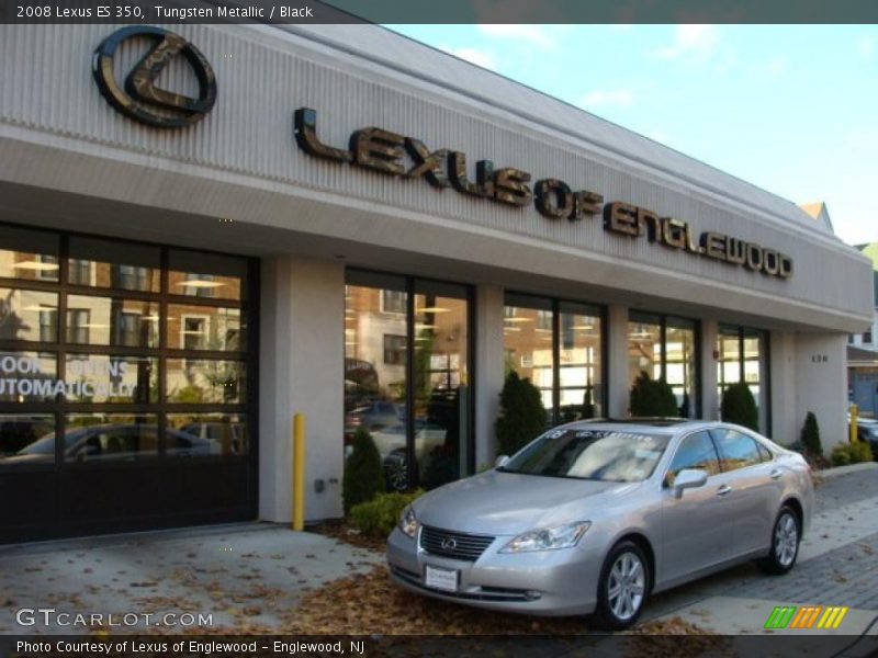 Tungsten Metallic / Black 2008 Lexus ES 350