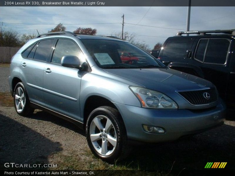 Breakwater Blue Metallic / Light Gray 2004 Lexus RX 330