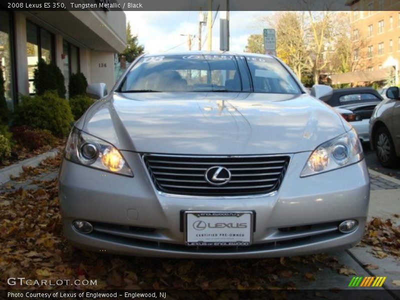 Tungsten Metallic / Black 2008 Lexus ES 350