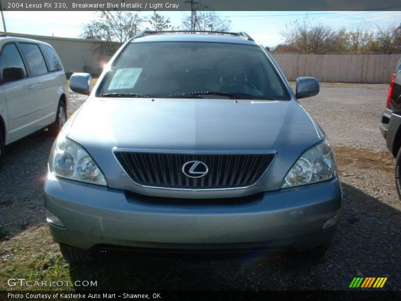 Breakwater Blue Metallic / Light Gray 2004 Lexus RX 330