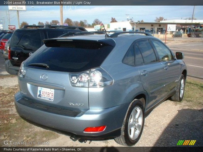 Breakwater Blue Metallic / Light Gray 2004 Lexus RX 330