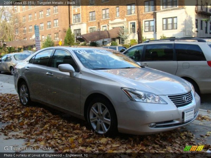 Tungsten Metallic / Black 2008 Lexus ES 350