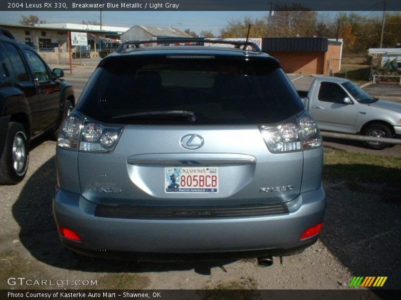Breakwater Blue Metallic / Light Gray 2004 Lexus RX 330