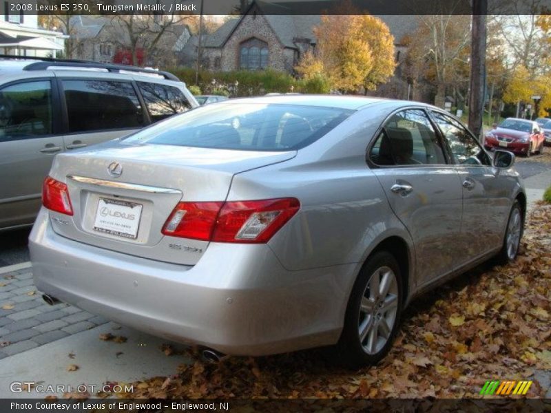 Tungsten Metallic / Black 2008 Lexus ES 350