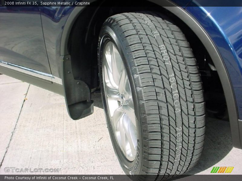Sapphire Metallic / Graphite 2008 Infiniti FX 35