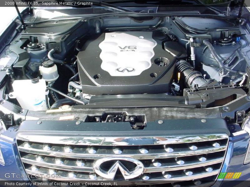Sapphire Metallic / Graphite 2008 Infiniti FX 35