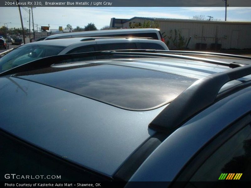 Breakwater Blue Metallic / Light Gray 2004 Lexus RX 330