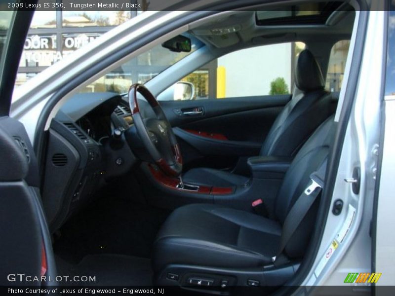 Tungsten Metallic / Black 2008 Lexus ES 350