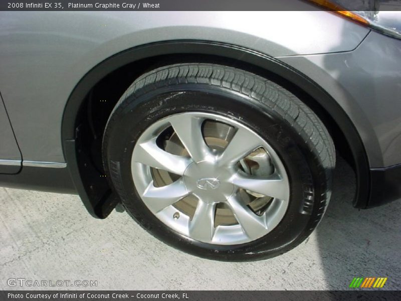 Platinum Graphite Gray / Wheat 2008 Infiniti EX 35