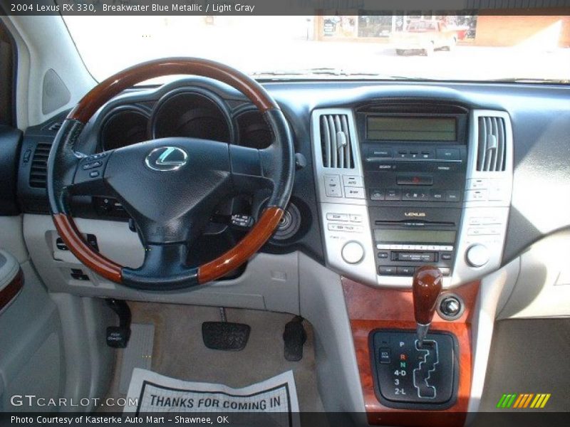 Breakwater Blue Metallic / Light Gray 2004 Lexus RX 330