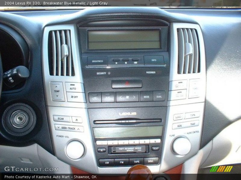 Breakwater Blue Metallic / Light Gray 2004 Lexus RX 330