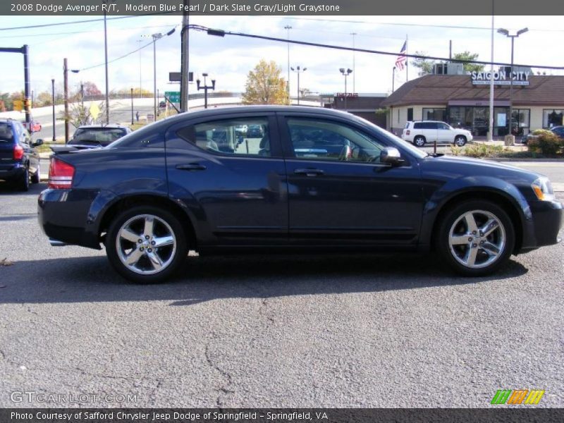 Modern Blue Pearl / Dark Slate Gray/Light Graystone 2008 Dodge Avenger R/T