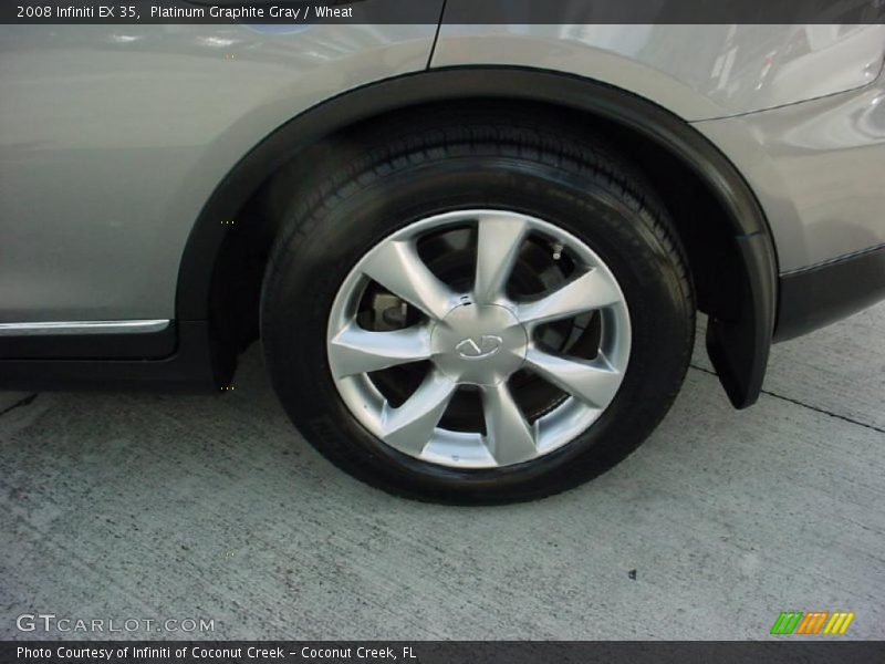 Platinum Graphite Gray / Wheat 2008 Infiniti EX 35