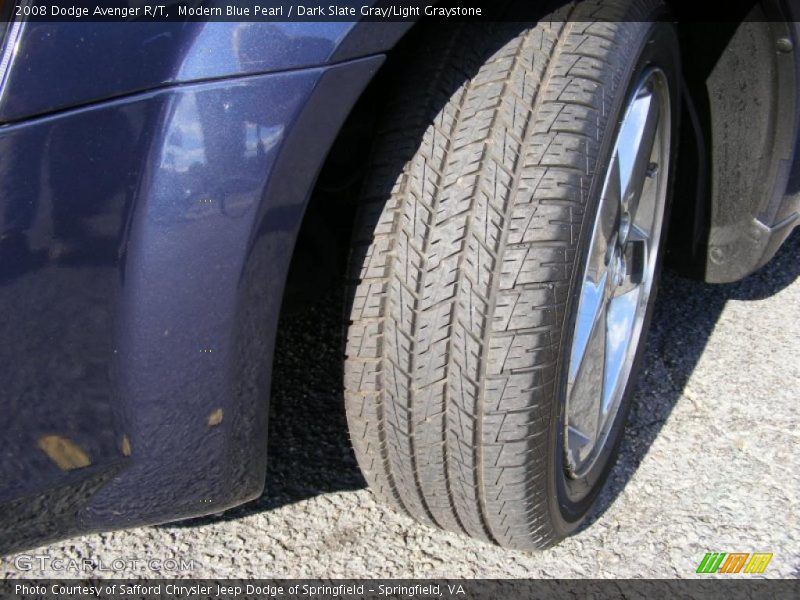Modern Blue Pearl / Dark Slate Gray/Light Graystone 2008 Dodge Avenger R/T