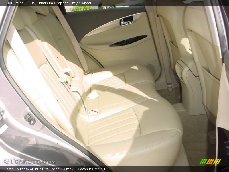 Platinum Graphite Gray / Wheat 2008 Infiniti EX 35