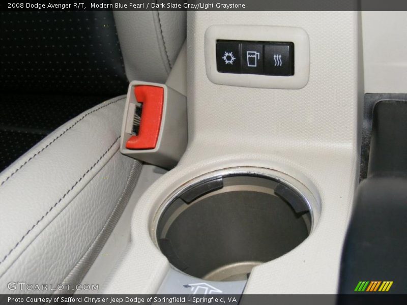Modern Blue Pearl / Dark Slate Gray/Light Graystone 2008 Dodge Avenger R/T