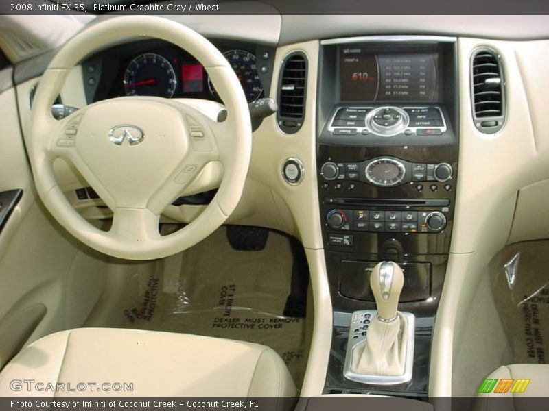 Platinum Graphite Gray / Wheat 2008 Infiniti EX 35