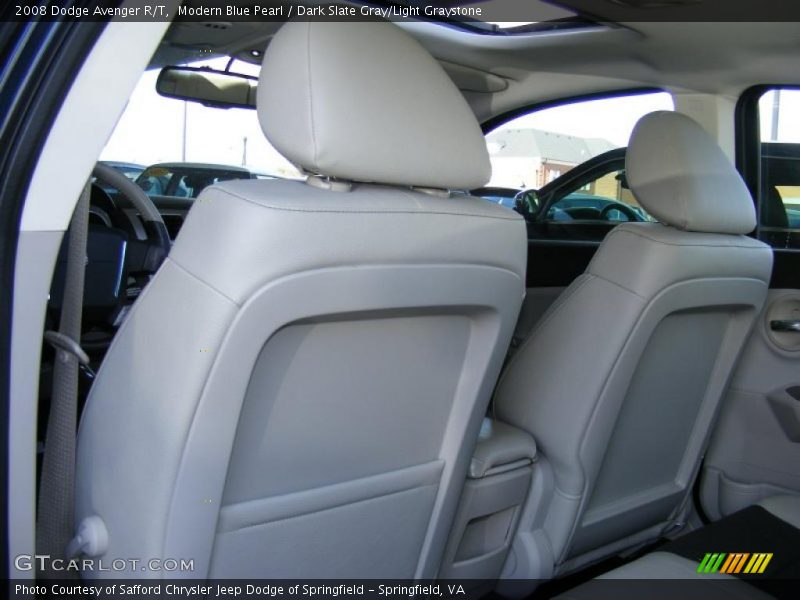 Modern Blue Pearl / Dark Slate Gray/Light Graystone 2008 Dodge Avenger R/T