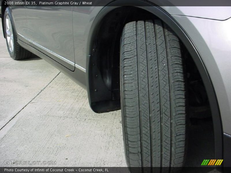 Platinum Graphite Gray / Wheat 2008 Infiniti EX 35