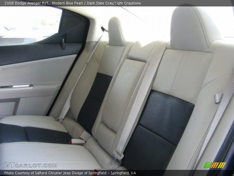 Modern Blue Pearl / Dark Slate Gray/Light Graystone 2008 Dodge Avenger R/T
