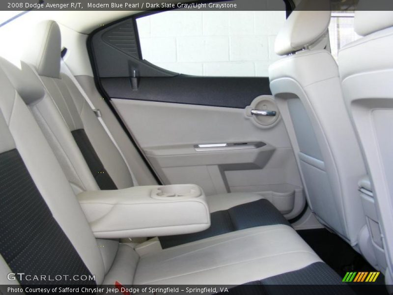 Modern Blue Pearl / Dark Slate Gray/Light Graystone 2008 Dodge Avenger R/T