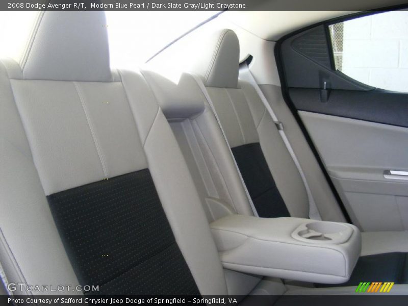 Modern Blue Pearl / Dark Slate Gray/Light Graystone 2008 Dodge Avenger R/T