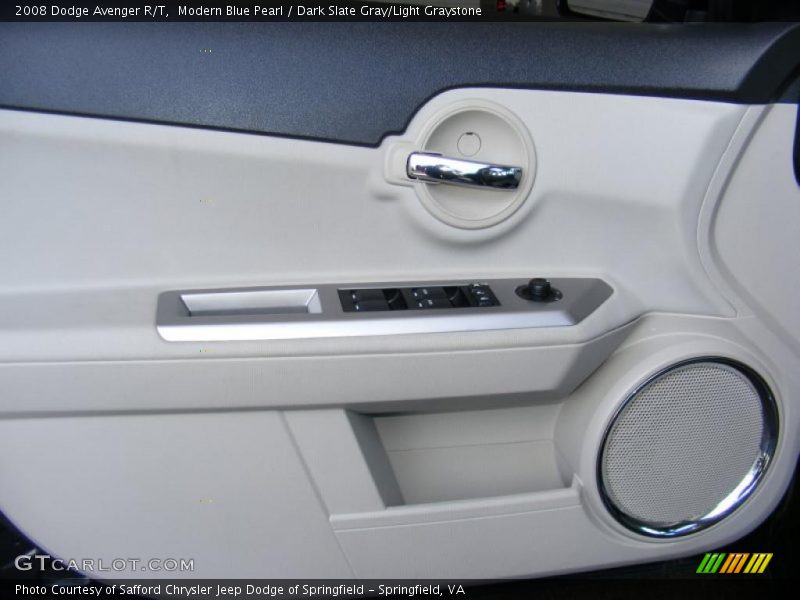 Modern Blue Pearl / Dark Slate Gray/Light Graystone 2008 Dodge Avenger R/T