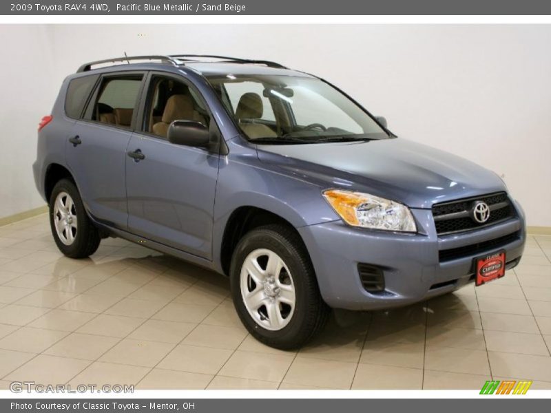 Pacific Blue Metallic / Sand Beige 2009 Toyota RAV4 4WD