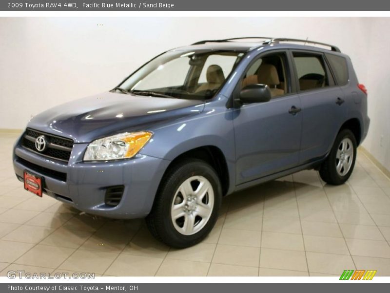 Pacific Blue Metallic / Sand Beige 2009 Toyota RAV4 4WD