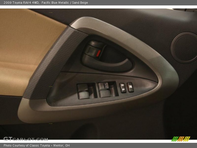 Pacific Blue Metallic / Sand Beige 2009 Toyota RAV4 4WD