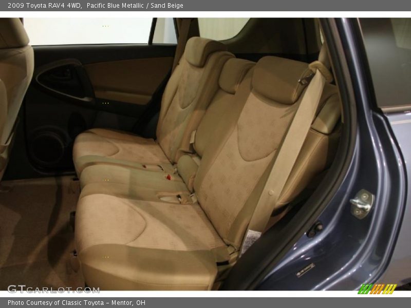 Pacific Blue Metallic / Sand Beige 2009 Toyota RAV4 4WD