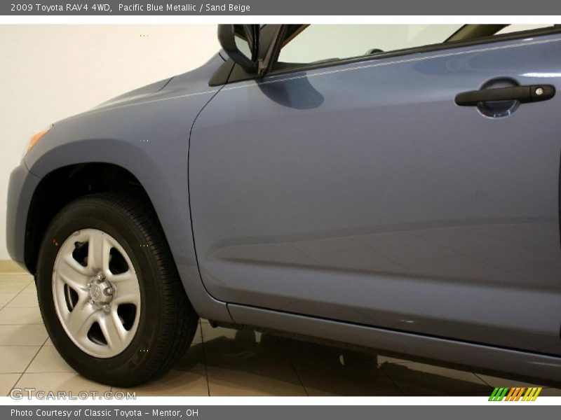 Pacific Blue Metallic / Sand Beige 2009 Toyota RAV4 4WD