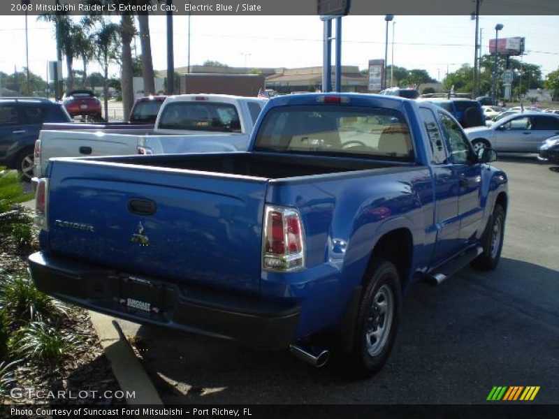 Electric Blue / Slate 2008 Mitsubishi Raider LS Extended Cab