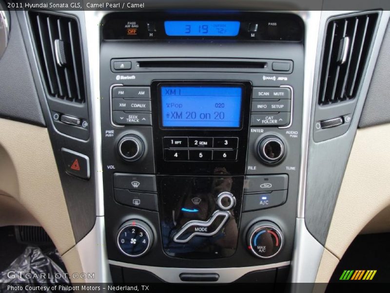 Controls of 2011 Sonata GLS