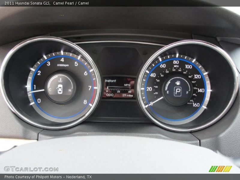  2011 Sonata GLS GLS Gauges
