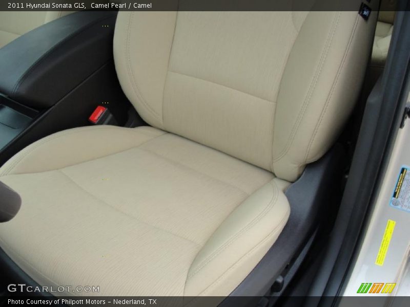  2011 Sonata GLS Camel Interior