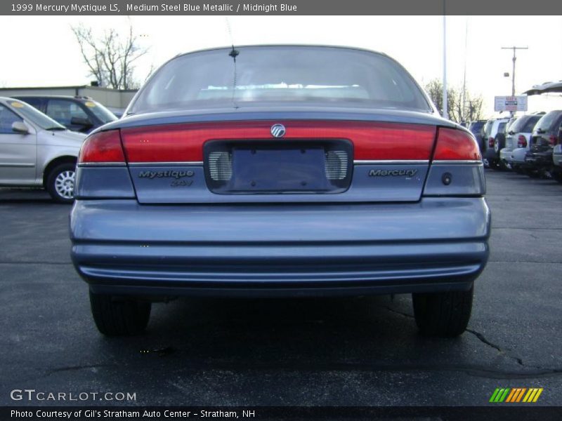 Medium Steel Blue Metallic / Midnight Blue 1999 Mercury Mystique LS