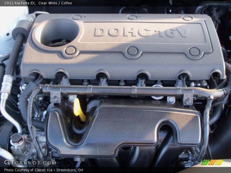  2011 Forte EX Engine - 2.0 Liter DOHC 16-Valve CVVT 4 Cylinder