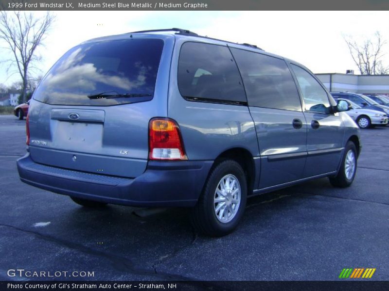 Medium Steel Blue Metallic / Medium Graphite 1999 Ford Windstar LX
