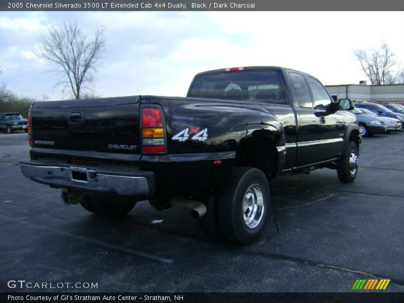Black / Dark Charcoal 2005 Chevrolet Silverado 3500 LT Extended Cab 4x4 Dually