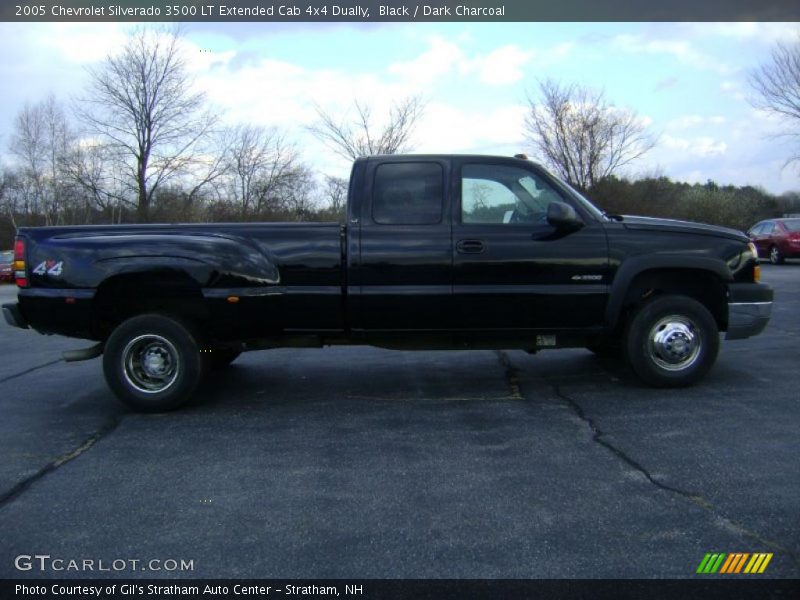 Black / Dark Charcoal 2005 Chevrolet Silverado 3500 LT Extended Cab 4x4 Dually