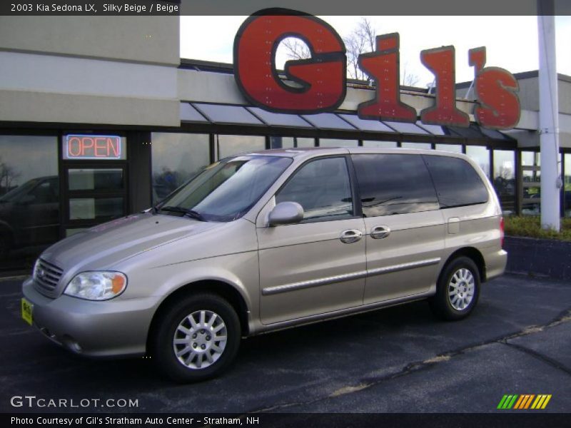 Silky Beige / Beige 2003 Kia Sedona LX