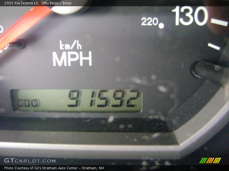 Silky Beige / Beige 2003 Kia Sedona LX