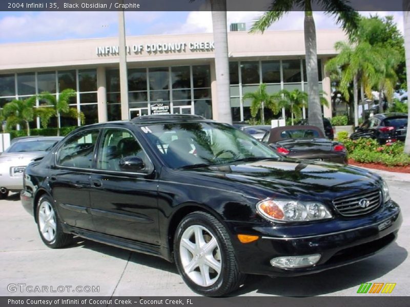 Black Obsidian / Graphite 2004 Infiniti I 35