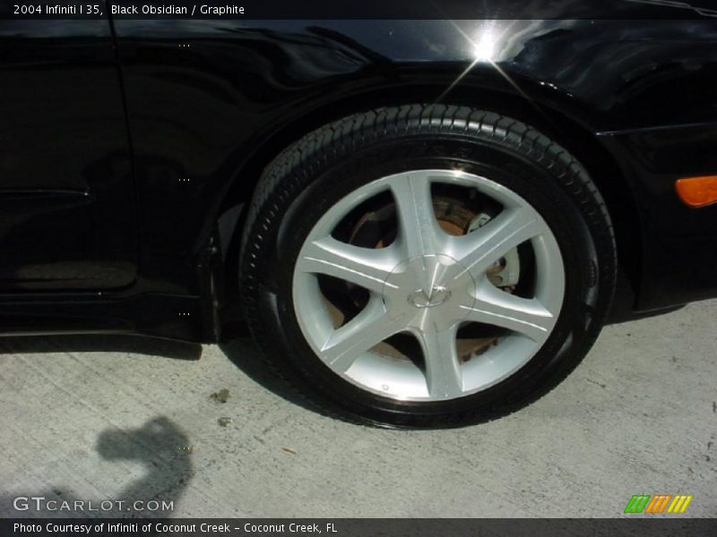 Black Obsidian / Graphite 2004 Infiniti I 35